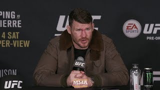 UFC 217 Michael Bisping PostFight Press Conference  MMA Fighting [upl. by Kho]