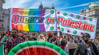 ‘Wake up’ Organisation calls out Queers for Palestine hypocrisy [upl. by Holland]