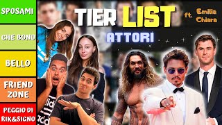 TIER LIST ATTORI DI HOLLYWOOD [upl. by Neih269]