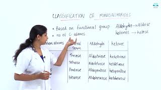 CHEMISTRY 10 1 3 CLASSIFICATION OF MONOSACCHARIDES 3 [upl. by Ilagam129]