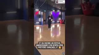 Michou souhaite son anniversaire à danse avec les stars [upl. by Eicyak]