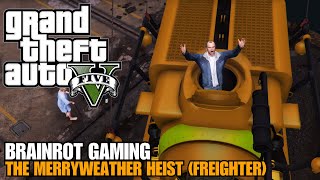 GTA 5  Mission 30  The Merryweather Heist Freighter gta [upl. by Gnous]