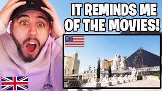 Brit Reacts to Visiting Las Vegas in America [upl. by Atteras]