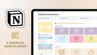 Master Your Life with an ADHDFriendly Personal Planner in Notion 🧠 [upl. by Atinaj]