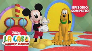 Mickey y Pluto Cuidan a Bella  La Casa de Mickey Mouse  Episodio Completo [upl. by Mayram]