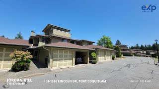 Experience Refined Living in the ❤️ of Port Coquitlam ❤️ 104 1386 LINCOLN DR PORT COQUITLAM [upl. by Sammy]