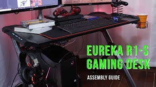 Eureka R1S Gaming Desk  Assembly and Unboxing [upl. by Ryun]