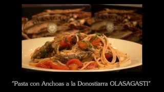 Pasta con Anchoas a la donostiarra Olasagasti [upl. by Bohs]