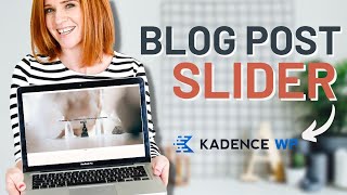 Transform Your Blog Archive Create Stunning Post Sliders using Kadence [upl. by Naujtna]