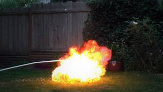 Butane Baloon Bomb  Propane Explosion [upl. by Maharva]