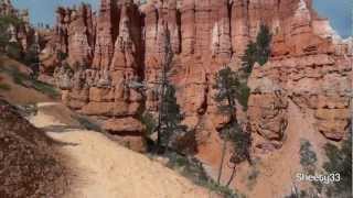 Queens Garden Hike Bryce Canyon NP HD [upl. by Dorca318]