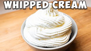 How to Make Whipped Cream [upl. by Tray]