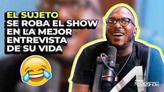 SUJETO ORO 24K SE ROBA EL SHOW EN LA MEJOR ENTREVISTA DE SU VIDA [upl. by Siednarb]