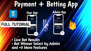 How to Make Your Own Payment  Betting App Full Tutorial in Sketchware Pro [upl. by Erlinna531]