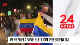 Venezuela vive crucial elección presidencial  24 Horas TVN Chile [upl. by Knutson]