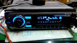 SONY CDXGT670US．二手汽車音響主機 測試 [upl. by Zannini]