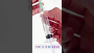 Como leer una jeringa 💉 de 10 ml 🤓 [upl. by Jabe]