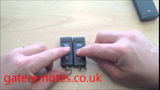 Programming a HSE2 HSM4 or HS4 Hormann Garage amp Gate Remote Control [upl. by Yaffit]