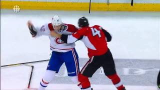 2 Goals and 1 Big Full Lineup Fight Canadiens vs Senators Playoffs May 5 2013 NHL HD [upl. by Sana248]