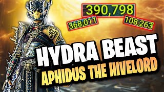 APHIDUS THE HIVELORD HYDRA BOSS GOD  RAID SHADOW LEGENDS [upl. by Suelo]