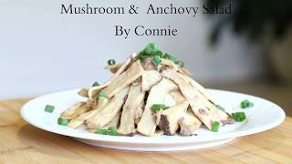 Black  Decker Air Fryer Oven RecipeMushroom and Anchovy Salad [upl. by Mercie590]