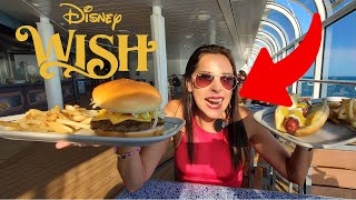 ¿Por qué este CRUCERO es DISTINTO a los Demas Comidas  Shows Disney Wish  Zorito y Doug [upl. by Akerdnahs]