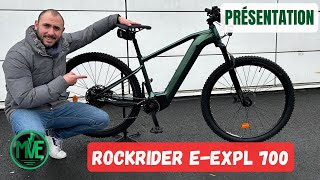 ROCKRIDER EEXPL 700  Que vaut ce VTT électrique semirigide à moins de 2500 € de chez Decathlon [upl. by Gascony]