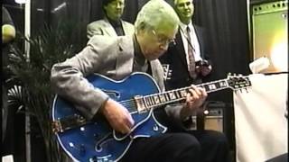 Kenny Burrell at NAMM 2004 with Rory Hoffman and Henry Johnson [upl. by Nalahs]