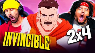 INVINCIBLE SEASON 2 Episode 4 REACTION 2x4 Breakdown amp Review  Omni Man  Ending Scene [upl. by Nalda]