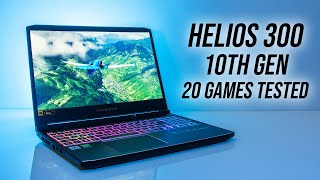 Acer Helios 300 2020 Tested In 20 Games [upl. by Pammie]