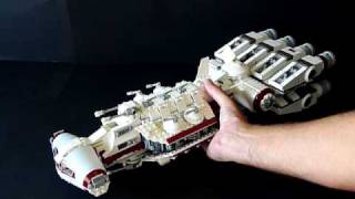 Lego 10198 Tantive IV playability [upl. by Dnomra]