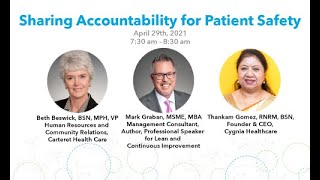 Sharing Accountability for Patient Safety [upl. by Racso]