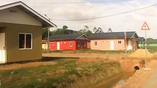 Woningen in Suriname 1 Leiding 10A [upl. by Ekoorb]