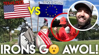 IRONS GO AWOL Texas Pete vs Seve Shiels  2nd Hand Club Challenge  Part Three [upl. by Enahs475]