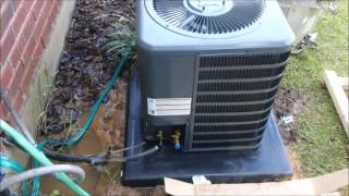 HVAC Install Goodman 15 Ton System [upl. by Jeconiah924]