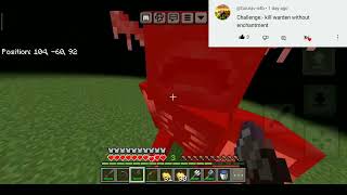 epic battle  me and 1warden fight minecraft anshubisht technogamerz yessmartypie deram [upl. by Beal]