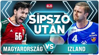 Magyarország  Izland REAKCIÓ  Sípszó után  Unibet [upl. by Naugan]