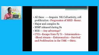 DAY 3 CON Anaesthesia and cancer recurrence By Dr Venugopal A [upl. by Gaulin]