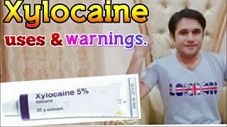 Xylocaine jelly 2 uses amp warnings [upl. by Aniloj]