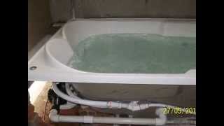 como instalar un jacuzzi en casa [upl. by Bywoods]