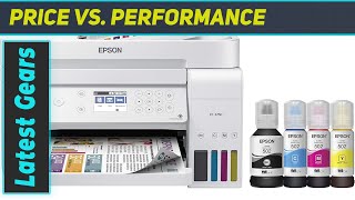 Epson EcoTank ET3760 The Ultimate CartridgeFree Printer Solution [upl. by Ahselaf826]