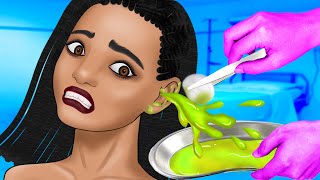 Ariels otitis media treatment  ASMR Animation [upl. by Meras]