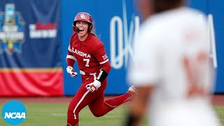 Oklahoma vs Texas 2024 Womens College World Series Finals Game 2  Extended highlights [upl. by Ary]