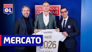 Nemanja Matić est Lyonnais 🔴🔵  Olympique Lyonnais [upl. by Ruffina]