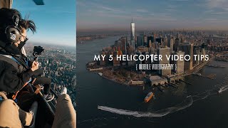 How To Record iPhone Videos from a Helicopter watch before you fly [upl. by Stetson]