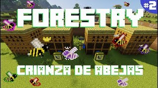 FORESTRY 1122  TUTORIAL 2 ALVEARY GUÍA DE CRIANZA DE ABEJAS  MINECRAFT MOD [upl. by Alikat]