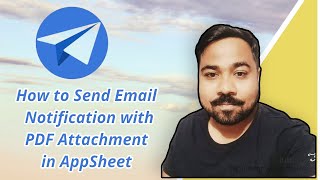 How To Send Email Notification With PDF Attachment In Appsheet [upl. by Idna912]