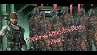 4096 Alert Sound Soldiers in the same time Metal Gear Solid 2 [upl. by Ailimaj897]