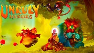 Unruly Heroes  Gameplay First Level  PC  PS4  Xbox one  Nintendo Switch [upl. by Thamora417]