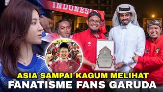 “Resmi Jadi Fans Terbaik di Piala Asia” Reaksi Fans Luar Negeri Melihat Fanatisme Fans Garuda [upl. by Adachi]